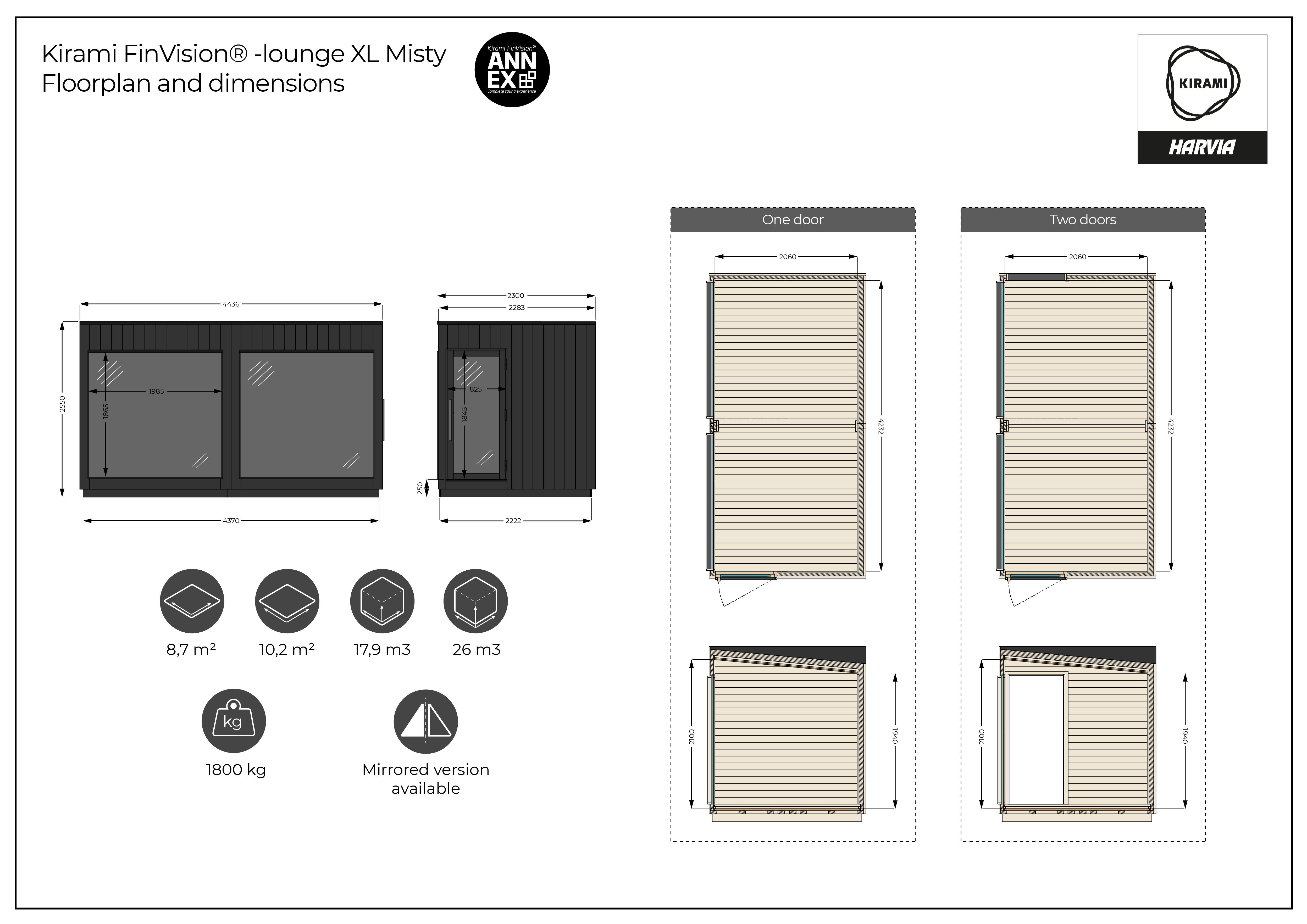 Lounge XL Misty_Floorplan-and-Dimensions