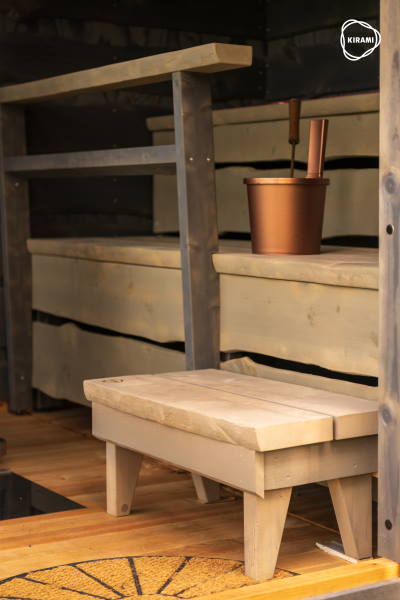 Kirami’s FinVision sauna shows the high-class finish of a master craftsman | Kirami FinVision -sauna