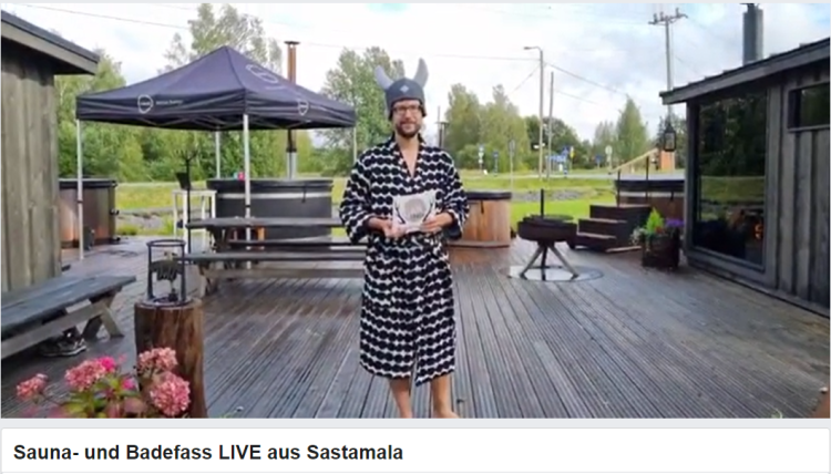 René Schwarz | La diretta Facebook dalla sauna | Kirami