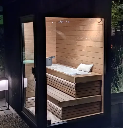 Finndream trasmette l'amore per la sauna in Svizzera 