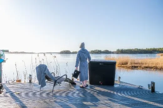 Comfort BlackIce S - BlackLeather, grigio