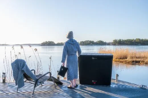 Comfort BlackIce S - BlackLeather, grigio