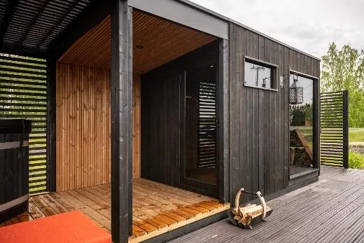 Kirami FinVision® -spogliatoio S Misty può essere collegato ad altri moduli Misty