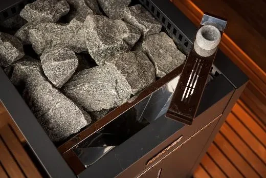 Kirami FinVision® -sauna M Misty, Harvia Virta Combi 10,8 kW