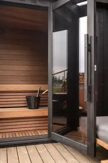 Un'accogliente esperienza nella sauna | Kirami FinVision® -sauna S Misty