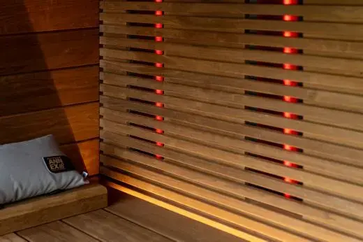 Kirami FinVision® -sauna M Misty, Harvia Virta Combi 10,8 kW