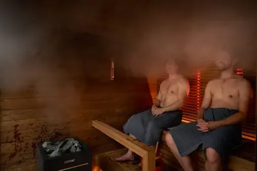 Kirami FinVision® -sauna M Misty, Harvia Virta Combi 10,8 kW