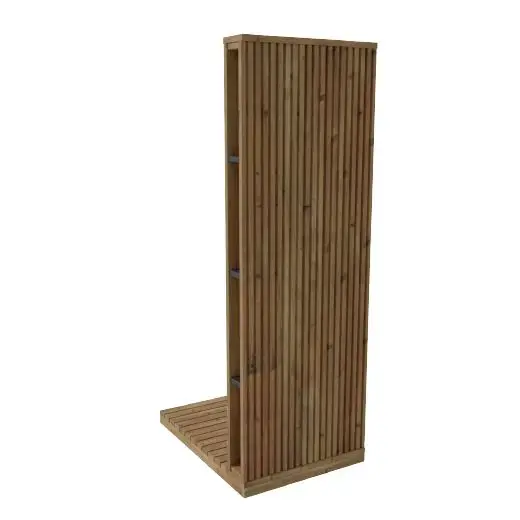 Doccia da esterno Kirami FinVision® Design nordico nebbioso di alta qualità