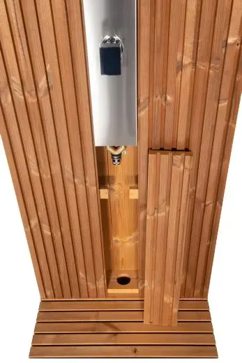 Doccia da esterno Kirami FinVision®, modulo pronto all'uso